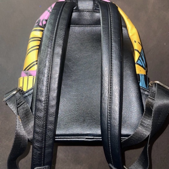 Loungefly Multicolor Nightmare Before Christmas Backpack and Wallet - Picture 2 of 12